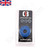 Guitar Strap Locks - pliable blue  plastic locks for your guitar strap. Pair.