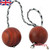 SkillToyz Padauk wood Begleri with grey camo type 275 Paracord. 