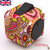 Premium Paisley Edition Fidget Cube showing the wheel, switch and worry stone.