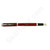 Snap-cap Jinhao FP-155 Fountain Pen Red with chrome plated clip and parts