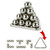 IQ Metal Puzzle Ball Pyramid #33