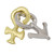 IQ Metal Puzzle Dolce Silver and Gold #51