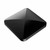 Flip Over Desk Toy Zinc Alloy Square Black 90g