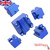 Premium Metal Magnetic Puzzle Cube Blue