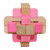 IQ Wooden 3D Puzzle #6 Colour Look Back