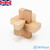 IQ Wooden 3D Puzzle #20 Six Kong Ming Locks