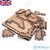 IQ Wooden Jigsaw Puzzle #12 Square Mosaic