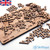 IQ Wooden Jigsaw Puzzle #13 Rectangle Aztec