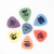 Soldier Pack of 6 Plectrums Picks Guitar Bass Medium 0.73mm