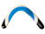 Wycheproof Boomerangs 12 Inch Hook Blue/White/Black Right Handed