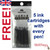 A free pack of 5 Jinhao international size black ink cartridges are included with this pen