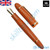 Jinhao X159 Fountain Pen F Nib Orange Red with Gold Metalwork + 5 free ink cartridges