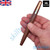 Jinhao FP-80 Fountain Pen F Nib Coffee with Gold Clip + 5 free ink cartridges