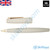 Jinhao FP-80 Fountain Pen F Nib Ivory White with Gold Clip + 5 free ink cartridges