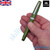 Jinhao FP-82 Fountain Pen F Nib Avocado Green with Silver Clip + 5 free ink cartridges
