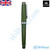 Jinhao FP-82 Fountain Pen F Nib Avocado Green with Silver Clip + 5 free ink cartridges