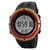 SKMEI 1251 Digital Multifunction Sports Watch Black/Gold/Red with White Dial