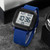 SKMEI 1894 Digital Multifunction Sports Wrist Watch - Blue with White Dial