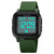 SKMEI 1894 Digital Multifunction Sports Wrist Watch - Army Green with White Dial