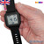 SKMEI 1894 Digital Multifunction Sports Wrist Watch - Black with White Dial