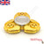 Finger Spinner Tri Metal Fidget Gadget Gold