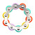Fidget Bike Chain Finger Roller 10 Links Multicoloured