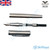 BAOER 801 Fountain Pen Stainless Steel + 5 free ink cartridges