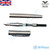 BAOER 3035 Fountain Pen Brushed Stainless Steel + 5 free ink cartridges