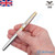 BAOER 388 Fountain Pen Brushed Stainless Steel Medium Nib + 5 free ink cartridges