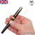 BAOER 388 Fountain Pen Gloss Black Medium Nib + 5 free ink cartridges