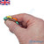 Fidget Bike Chain Finger Roller 6 Links Multicoloured