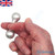 Knuckle Chuck Finger Roller Toy Aluminium MATT