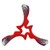 Boomerang Evolution Shuriken Beginners Red Painted Right Handed
