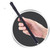 Silicone Spinning Fidget Pen Black