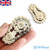 Metal Sprocket Flywheel Two Cog Fidget Gadget Silver
