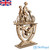 IQ Complex Wooden Model Kit Father and Daughter Bicycle