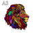 Wooden Jigsaw Puzzle Complex Large A3 Lion