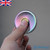 Whirlwind Premium Stainless Steel Finger Spinner Rainbow