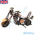 Iron Art Motorcycle Model Desk Sculpture Copper Harley Design A1S