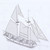 IQ Complex Wooden Model Ship Kit - Halcon Schooner Sailing Ship 1:100 Scale
