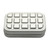 Chocolate Bar Magnetic Infinity Slider Fidget EDC Silver Matt