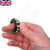 Ball Bearing Fidget Ring Metal Haptic Roller Spinner EDC Black Ball Bearing Fidget Ring Metal Haptic Roller Spinner EDC Black