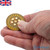 Round Magnetic Fidget Clicker Haptic Coin Amber Polymer