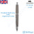Jinhao 10 Series Retractable Fountain Pen F Nib Matt Grey with Engraved Lines