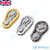 Pocket Sprocket Two Gear Fidget Gadget Silver