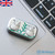 The Owl Magnetic Fidget Slider and Clicker Embossed Silver