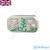 The Owl Magnetic Fidget Slider and Clicker Embossed Silver