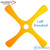Boomerang Evolution S-QUAD Yellow LEFT HANDED