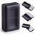 Soap Bar Magnetic Infinity Slider Fidget Toy Adjudication Black