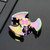 Maya Whirlwind Premium Engraved Stainless Steel Finger Spinner Rainbow  SE